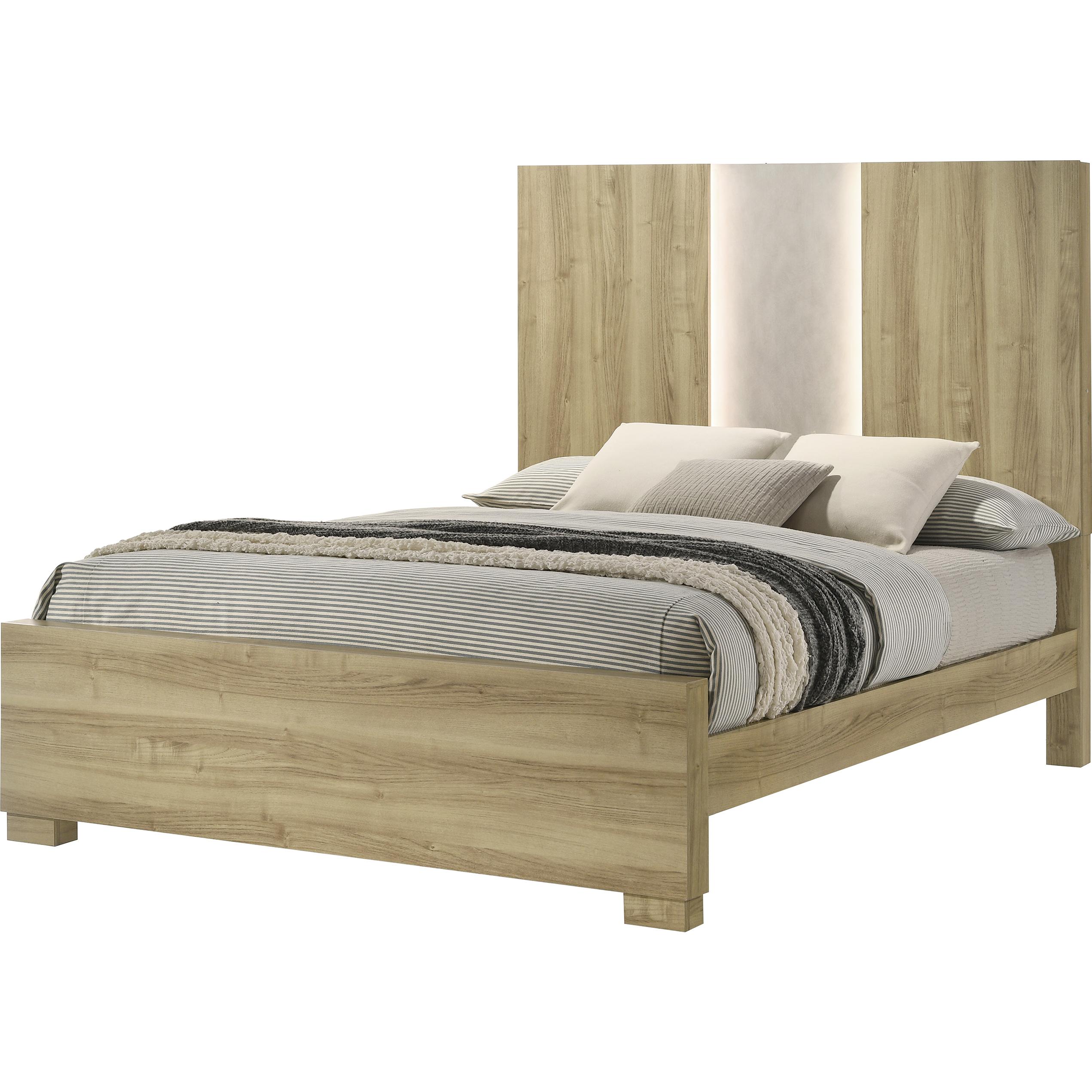 Crown Mark Rangley B6832-K King Bed - Driftwood IMAGE 1